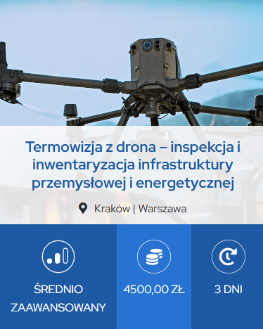 Termowizja z drona szkolenie